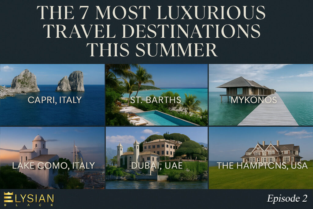 #2 — The 7 Most Luxurious Travel Destinations This Summer